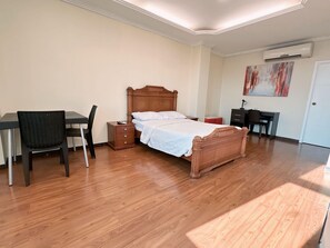 Suite Exécutive, coin cuisine, vue ville