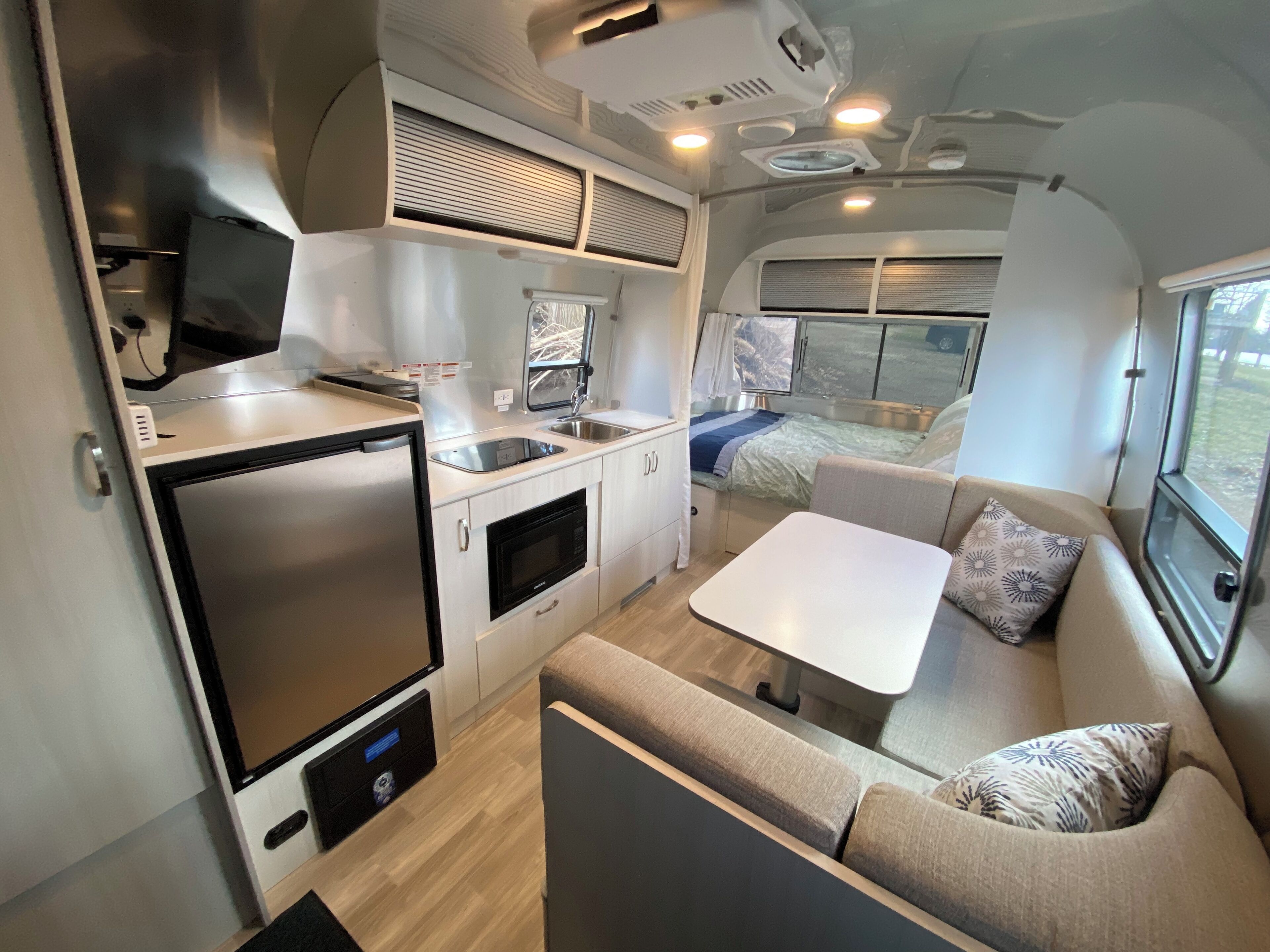 Waterfront Airstream! Brand new unit right on the River Bank!