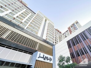 Façade de l’hébergement