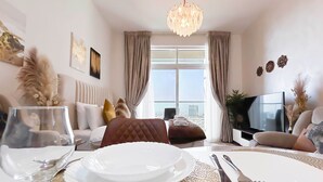 In-room dining - Modern Studio With Balcony in Arjan (Dubai)
