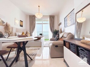 Dining - Modern Studio With Balcony in Arjan (Dubai)
