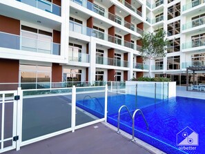Outdoor pool - Modern Studio With Balcony in Arjan (Dubai)