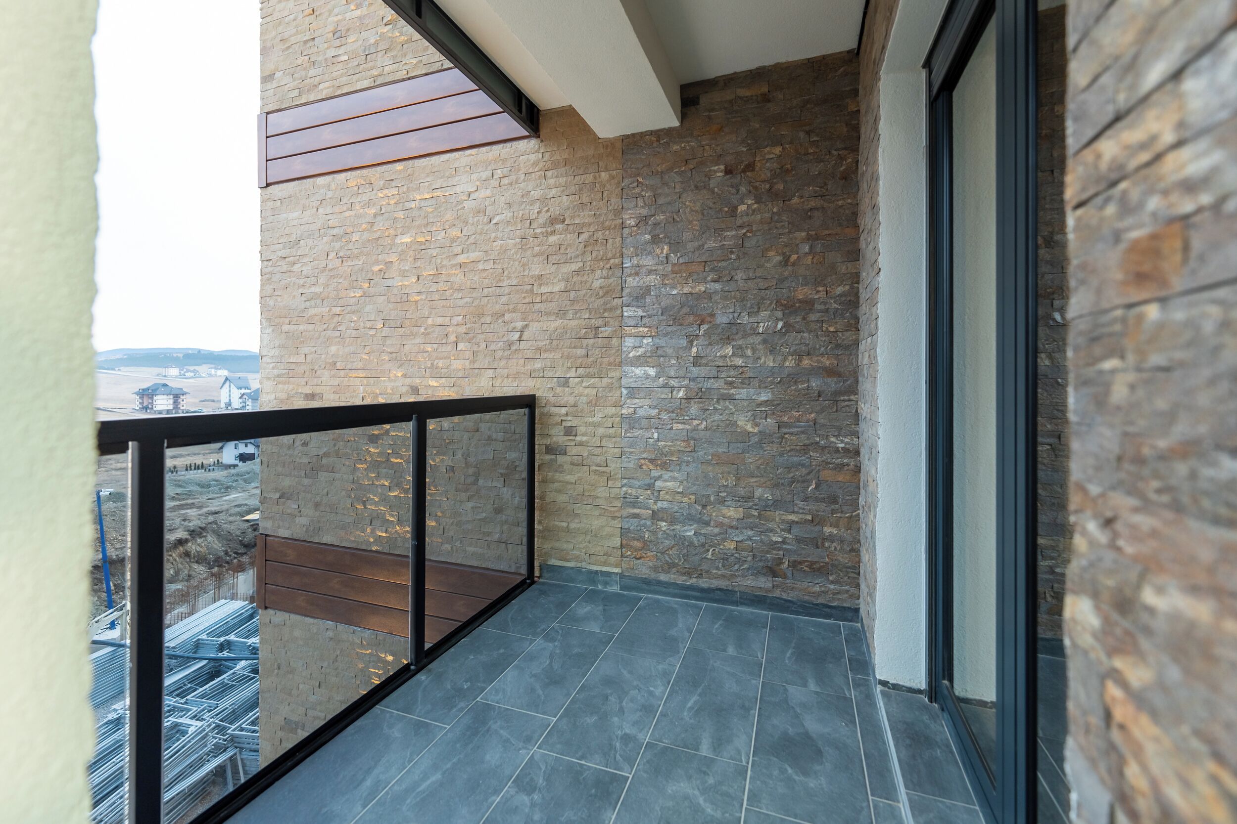 Deluxe-Apartment, Terrasse, Bergblick | Terrasse/Patio