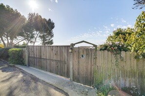 Property grounds - Summerland Home w/ Beach Supplies: Walk to Beach! (Summerland)