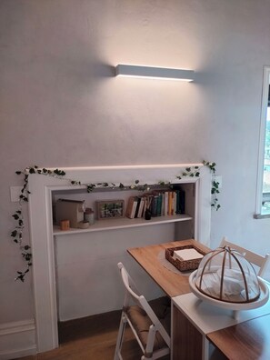 Interior - Two-room apartment located in private area of the village with exclusive terrace overlooking the lake (Anguillara Sabazia)
