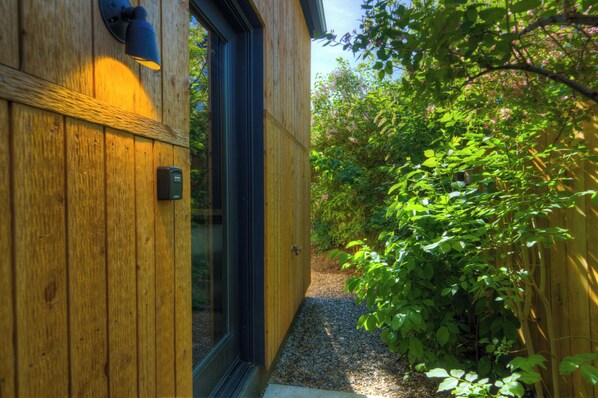 Exterior detail - Urban Oasis for One (Bozeman)