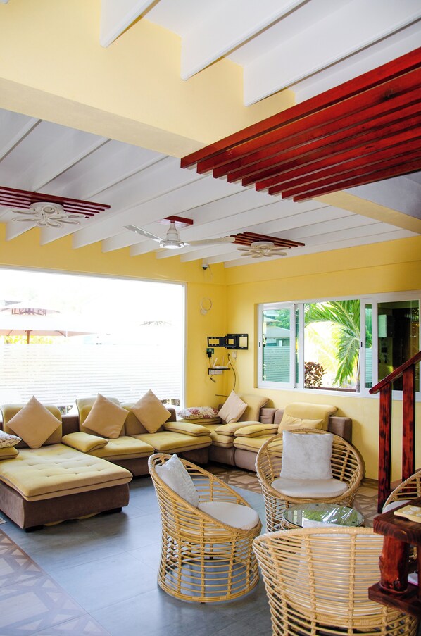 30-inch LED TV with cable channels