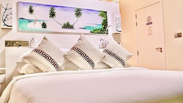 Habitación doble Deluxe, 1 habitación | Minibar, tabla de planchar con plancha y wifi gratis