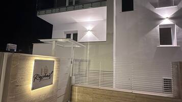 Fassade der Unterkunft