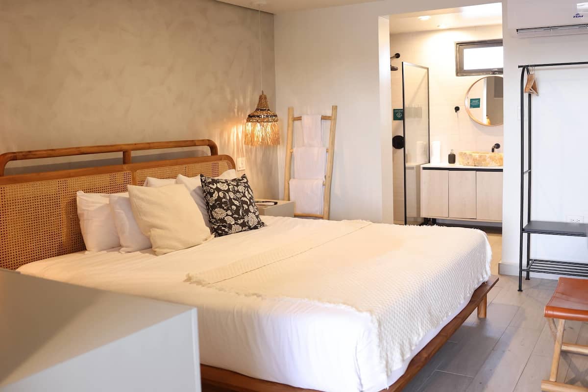 Standard Room, 1 King Bed, Non Smoking | 1 bedroom, free WiFi, bed sheets
