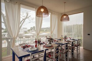 Dining -  Beautiful villa with pool in Specchia (Specchia)