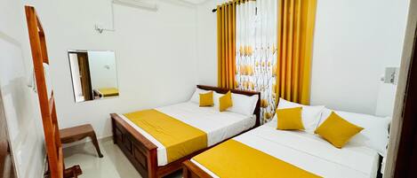 2 bedrooms, iron/ironing board