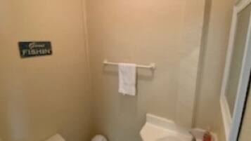 Towels, soap, toilet paper