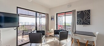 Red Sky - Studio presqu'île Malraux avec terrasse