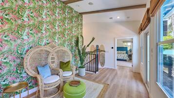 5 bedrooms, in-room safe, iron/ironing board, travel crib