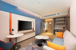 單臥套房 | 高級寢具、羽絨被、免費 Wi-Fi、床單