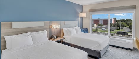 Standard Room, 2 Queen Beds | Desk, laptop workspace, free cribs/infant beds, free WiFi