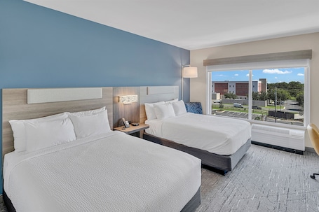 Standard Room, 2 Queen Beds | Desk, laptop workspace, free cribs/infant beds, free WiFi