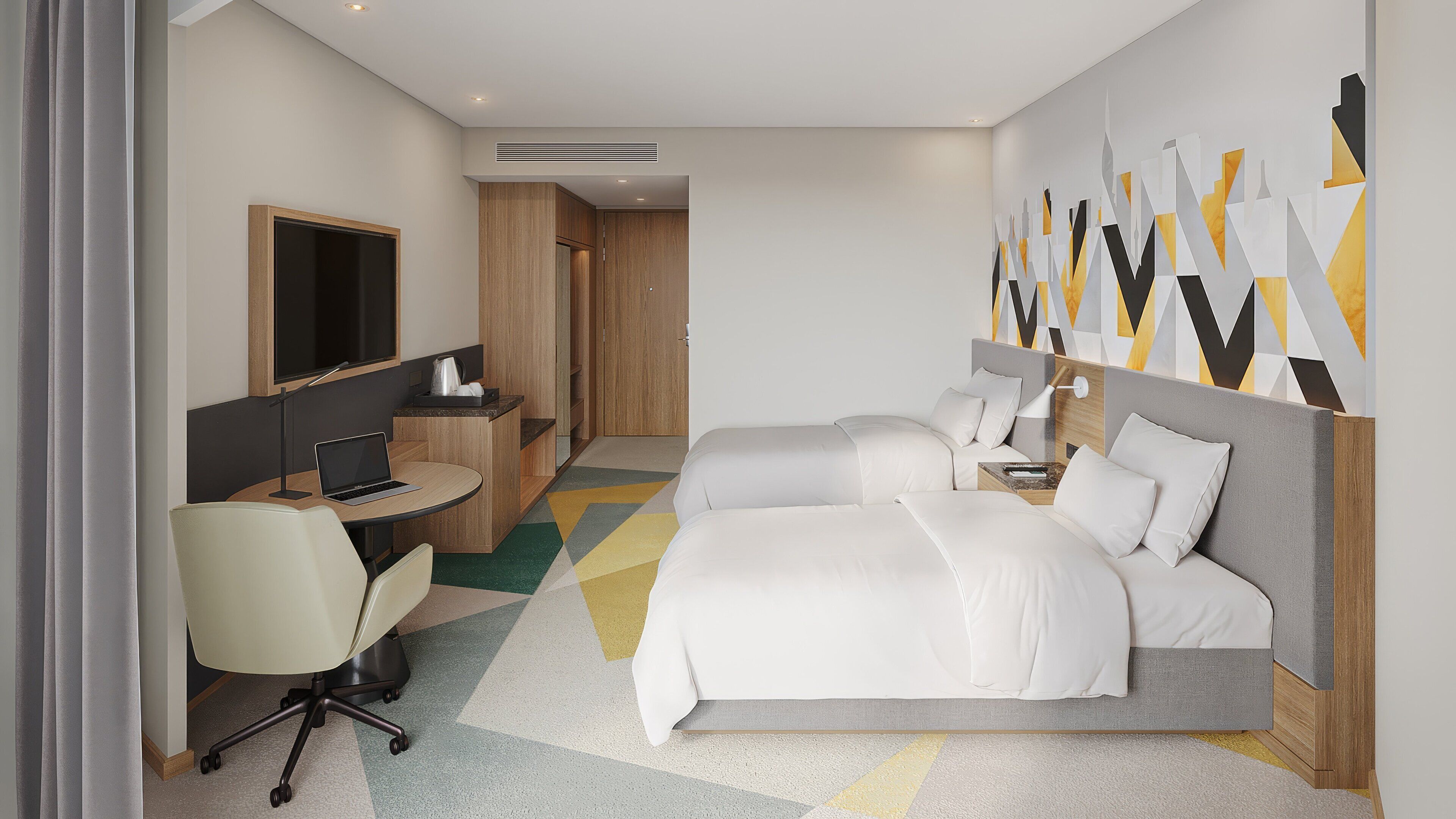 Premium bedding, minibar, in-room safe, desk