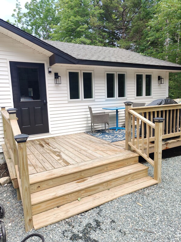 Terrace/patio - 
Hidden Gem Southwest Harbor (Southwest Harbor)