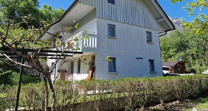 Apartment Luka at Soča & Koritnica confluence