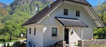 Apartment Luka at Soča & Koritnica confluence