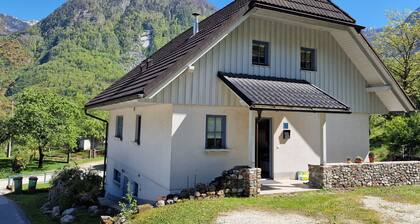 Apartment Luka at Soča & Koritnica confluence