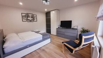 2 habitaciones, internet y ropa de cama