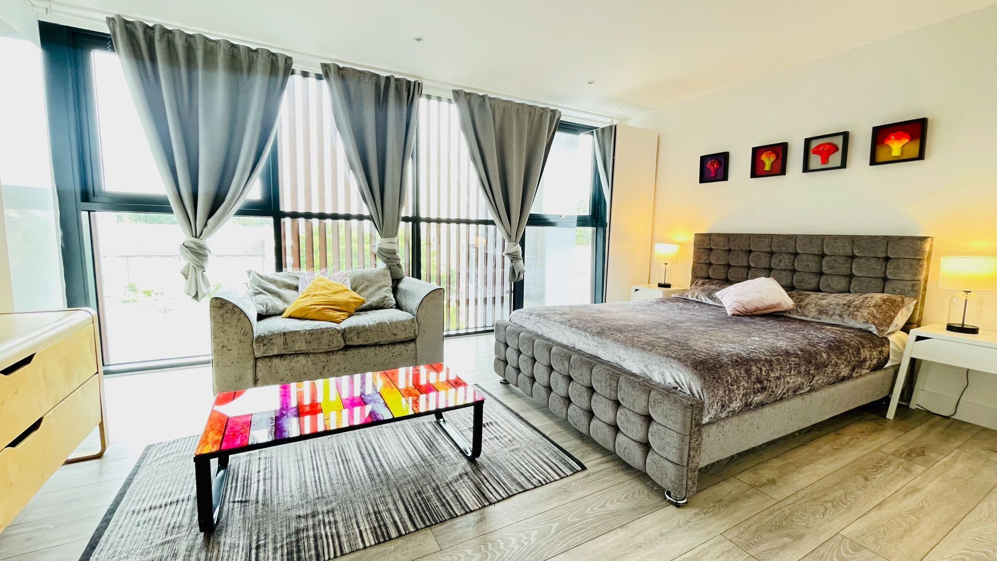 2 bedrooms, iron/ironing board, free WiFi, bed sheets