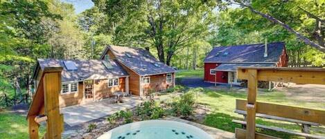 مغطس سبا خارجي