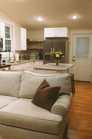 TV connectée, cheminée