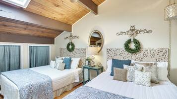 3 slaapkamers, een strijkplank/strijkijzer, wifi, beddengoed