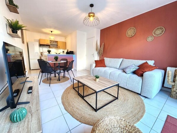 Smart TV - Terra de Bègles, Charmant Appartement au Plus Proche de Bordeaux (Bègles)