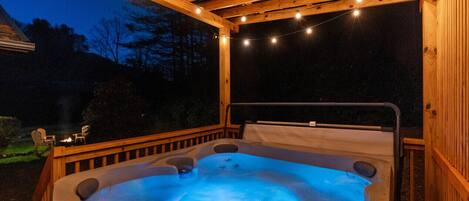 Baignoire à remous extérieure