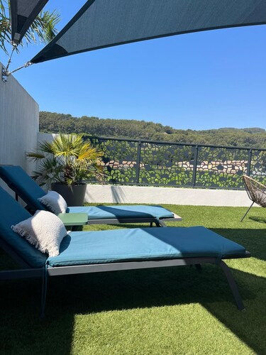 Maison de Vacances Le Castellet à 8km des Plages de Bandol et St Cyr sur mer