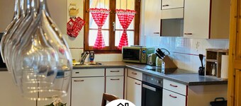 Family M Apartments 15 - Center of Switzerland - Retro - Fire place