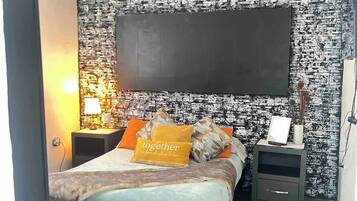 1 chambre, fer et planche Ă repasser, Wi-Fi, draps fournis