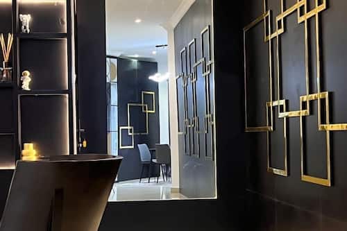 Luxury Penthouse, 2 Bedrooms, Private Bathroom | Living area | 65-inch Smart TV with cable channels