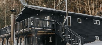 Cozy & Modern Catskills Cabin on 4 Acres with Wood Fired Hot Tub and Firepit