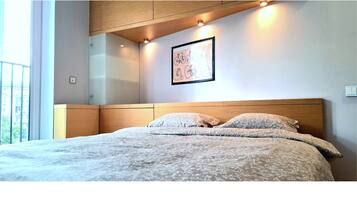 1 bedroom, iron/ironing board, free WiFi, bed sheets