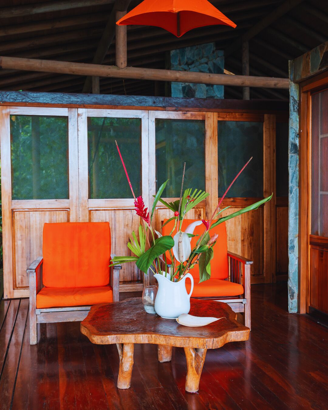 Basic Bungalow, Connecting Rooms, Resort View | Living area