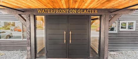 Fassade der Unterkunft