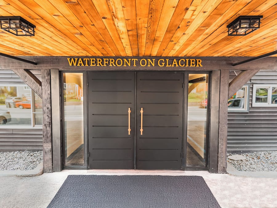 Majoituspaikan julkisivu