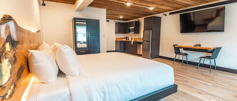 Suite | Premium bedding, memory-foam beds, in-room safe, desk