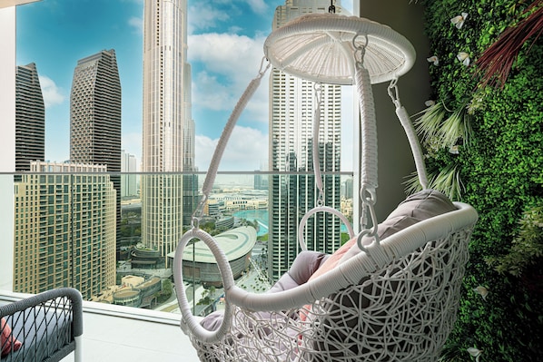 Superior Apartment, Balcony, City View | Balcony view