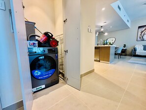 Superior Apartment, Balcony, City View | Laundry