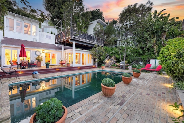 Majoituspaikan julkisivu