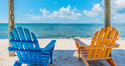 1 Bedroom, Sleeps 4, Waterfront Balcony, Full Kitchen, Pool, A.C., Smart TV