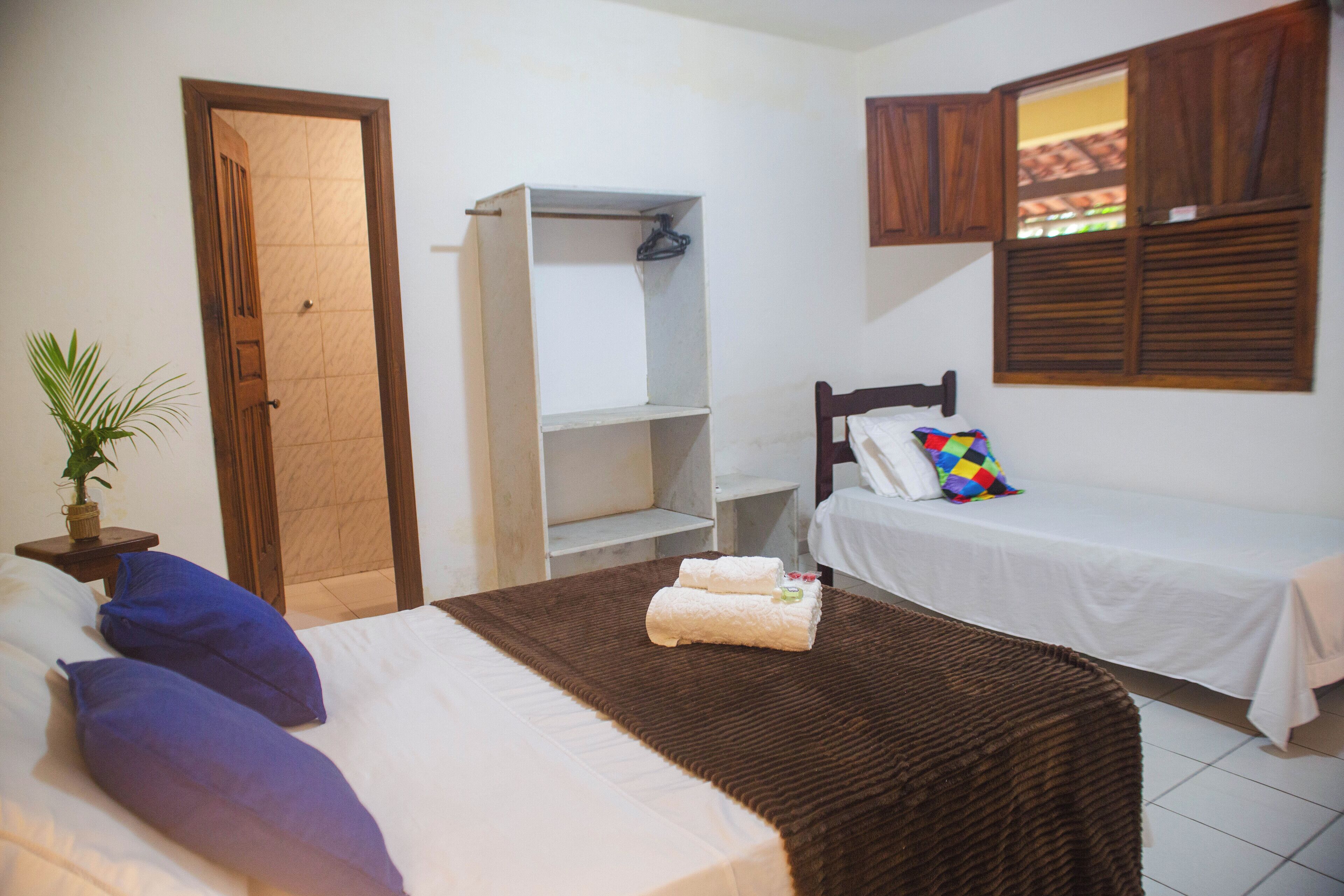 Quarto casal, para não fumantes, vista para o jardim | Wi-Fi de cortesia