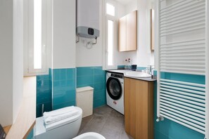 Shower, hair dryer, bidet